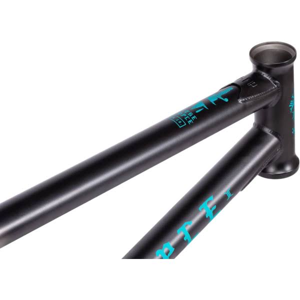 Matt Black/Raw Fade BMX Frame W679215