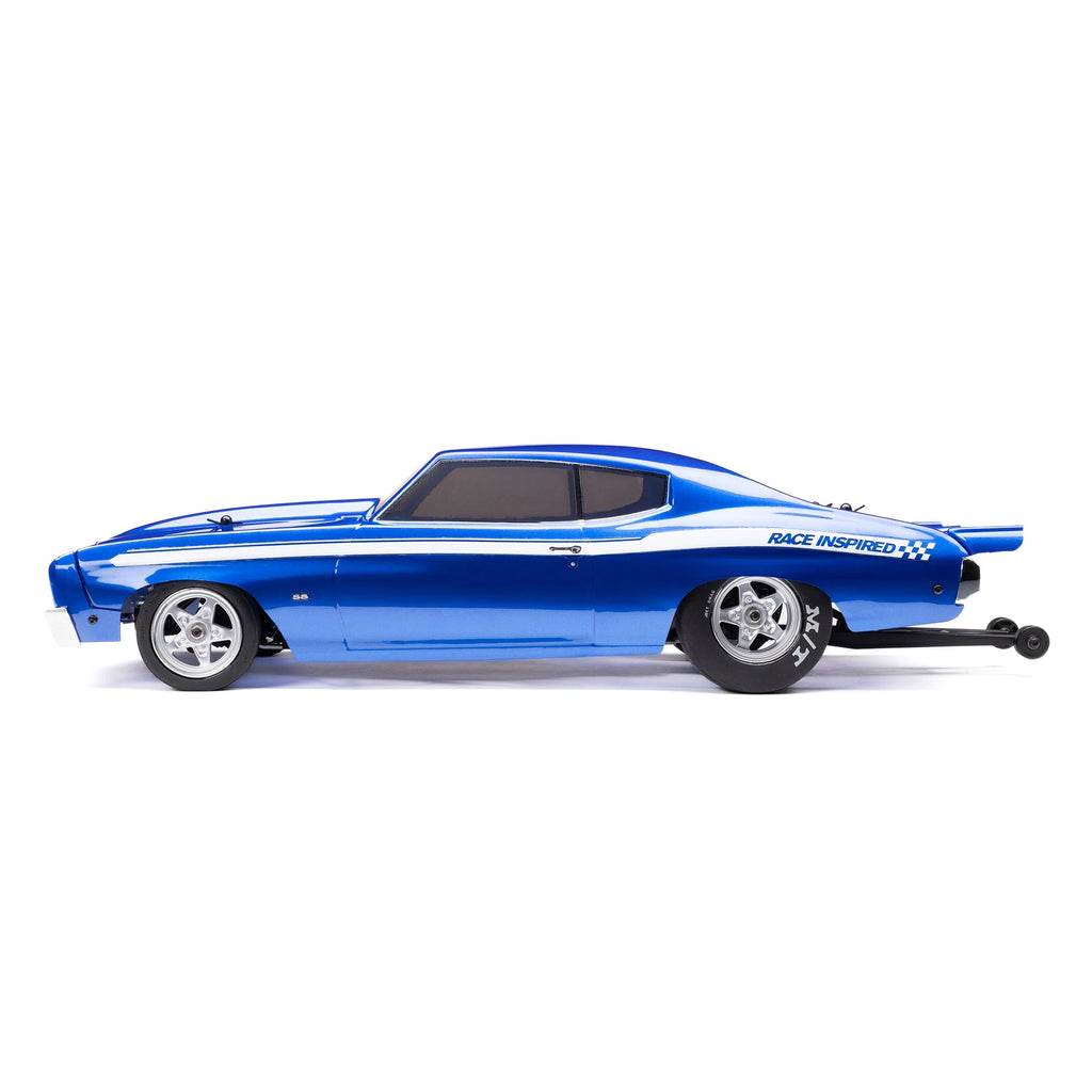 Blue 1/16 2 Wheel Drive Mini No Prep Drag Car RTR O512555