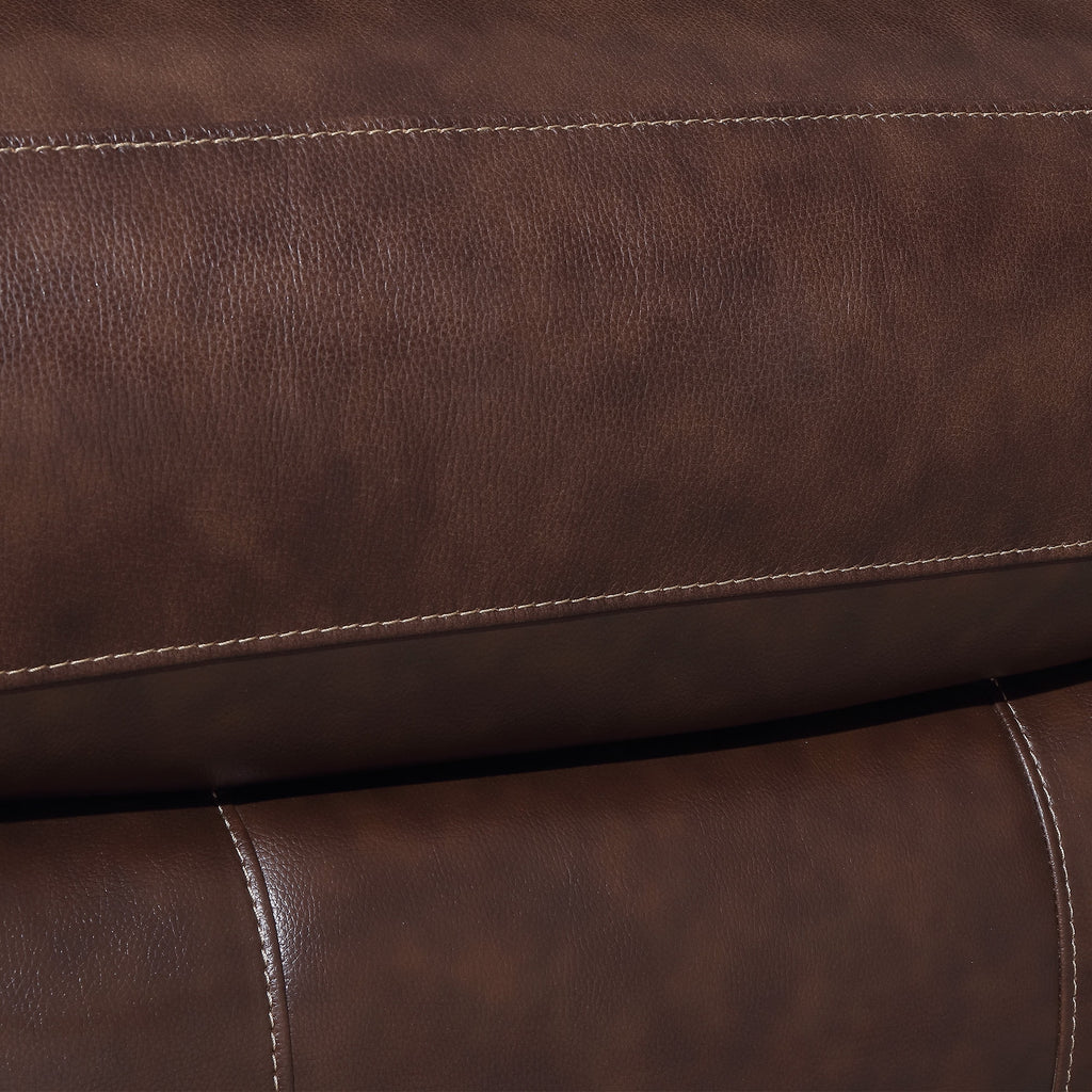 Saddle Brown Power Motion Loveseat B459519