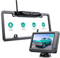 Wireless Backup Camera with 5 Inch HD Monitor, IR Night Vision, Waterproof L675670