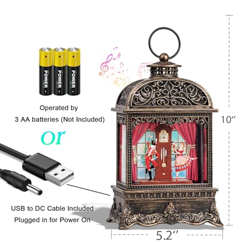 Snow Globe Music Box Q75895