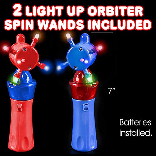 Set of 2 Light Up Wand Toys S1836