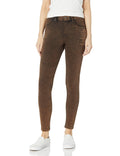 Cinnamon Acid Wash High Waist Denim Leggings H21022