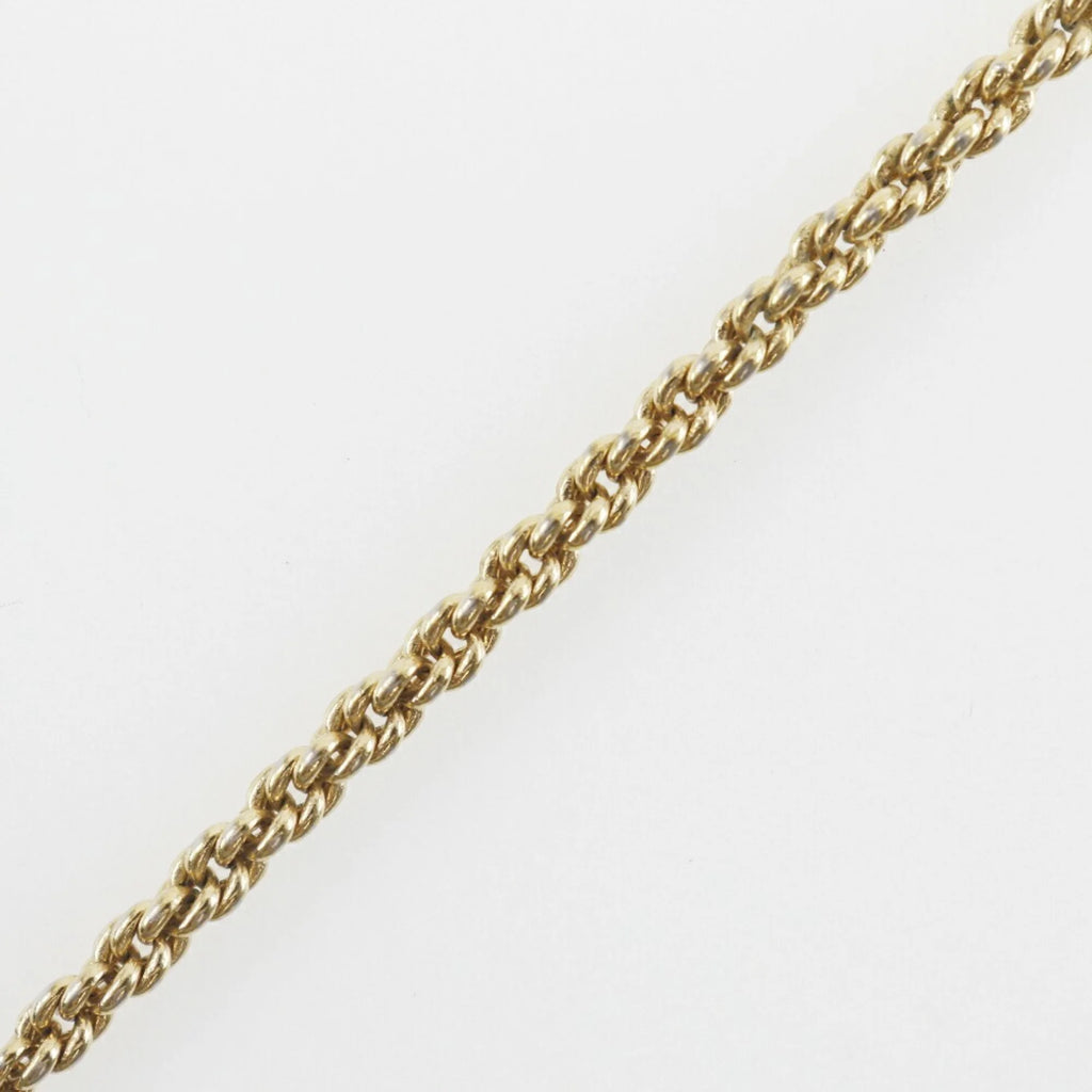 Gold Plated Logo Necklace O1580