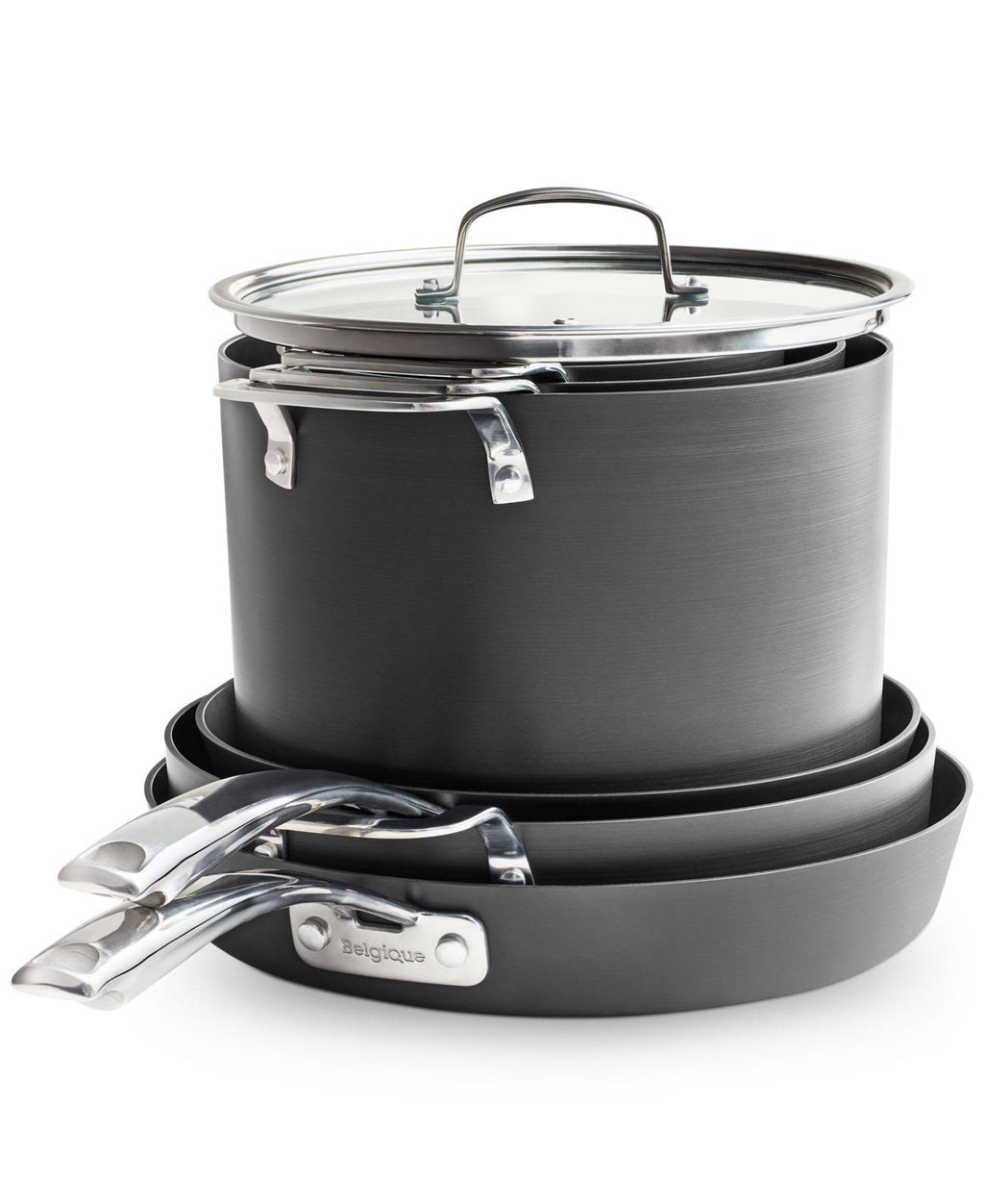 10-Piece Nonstick Aluminum Cookware Set T95676