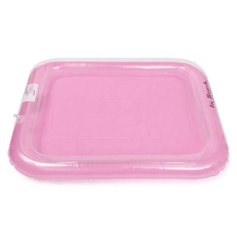 Pink Inflatable Sandbox Sand Toy Tray K414