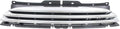 Textured Black Plastic Grille Assembly C1527