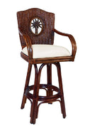 Indoor Swivel Rattan Barstool N174962