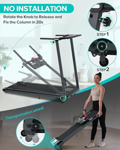 2.5HP Electric Treadmill with LCD Display W22532