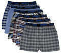 6 Pack Men's Big and Tall Boxer Shorts Underwear 4XL Q3195