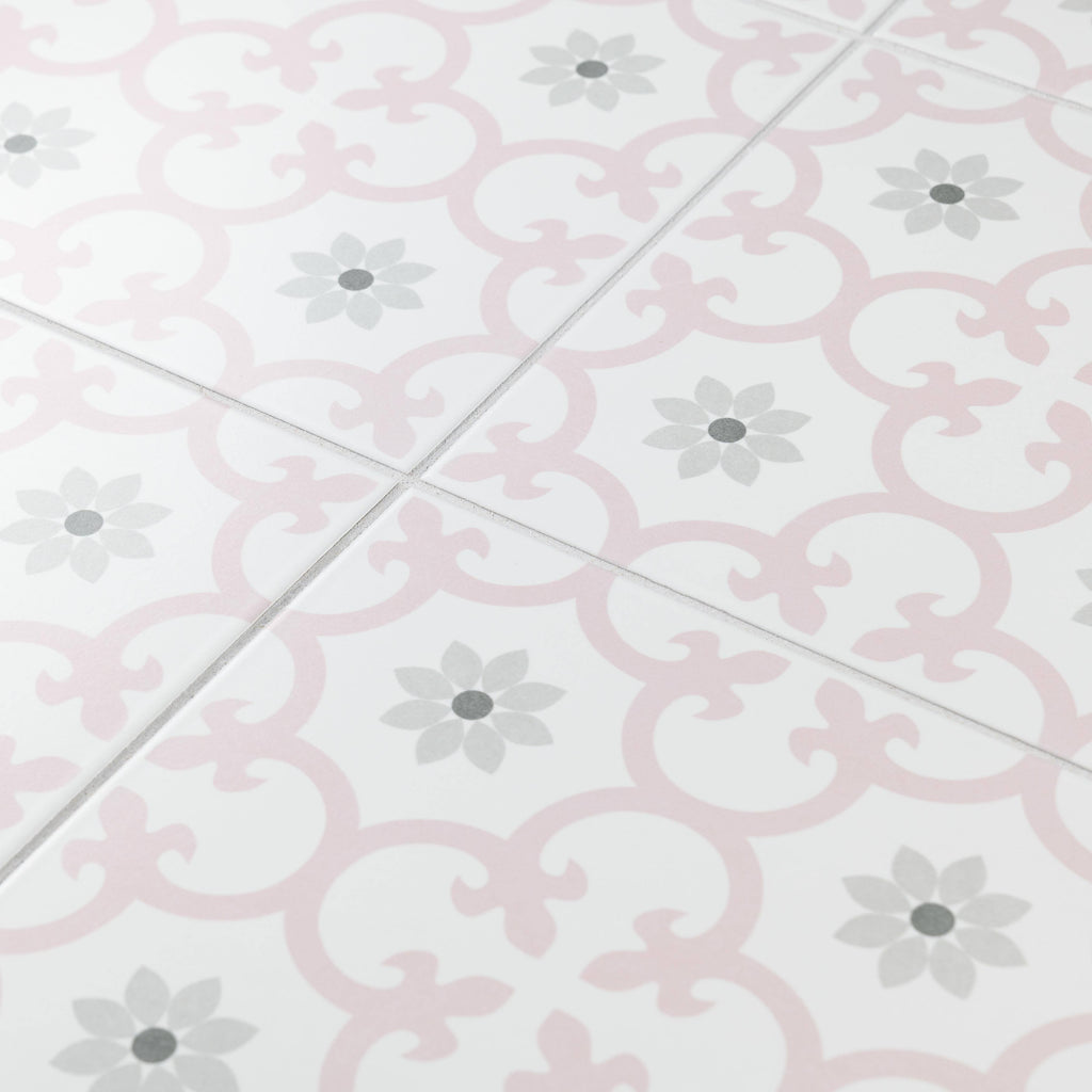 10x22 Square Encaustic Floor and Wall Tile S3914