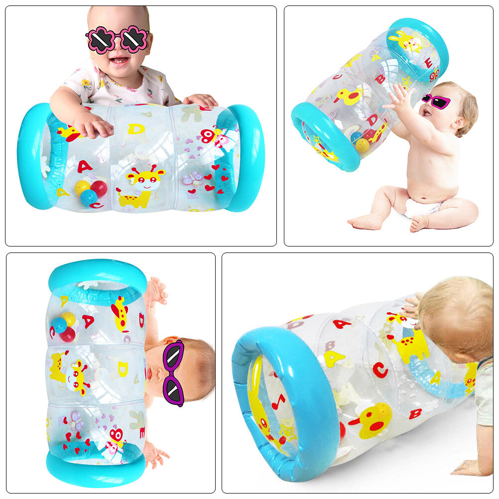 Colorful Inflatable Crawling Roll Ball Toy J694
