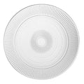 12 per Case Glass Dinner Plate Q7098