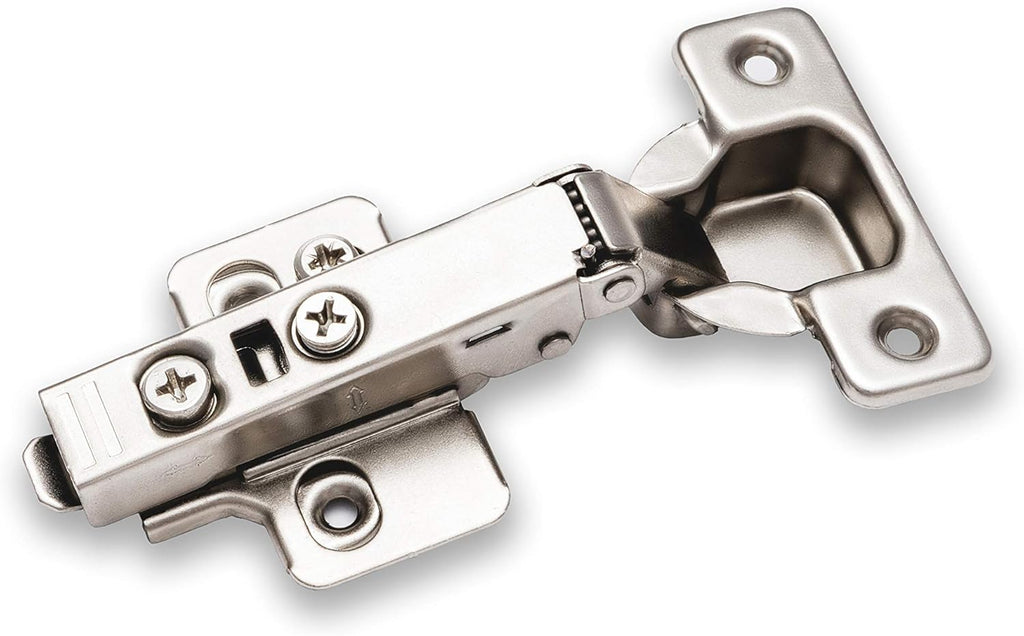 25 Pieces Full Overlay Frameless Soft Closing European Hinges with Screws X466747