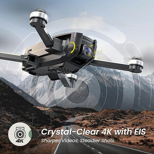 HS720E 4K Camera Drone with 2 Batteries, 46 Min Flight Time, Brushless Motor, GPS A348278