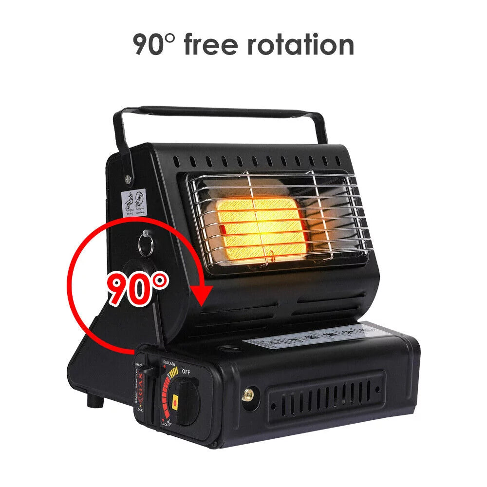 Black Portable Butane Heater X971