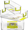 Clear Refrigerator Organizer Bins, 3 Pantry Bins R25522