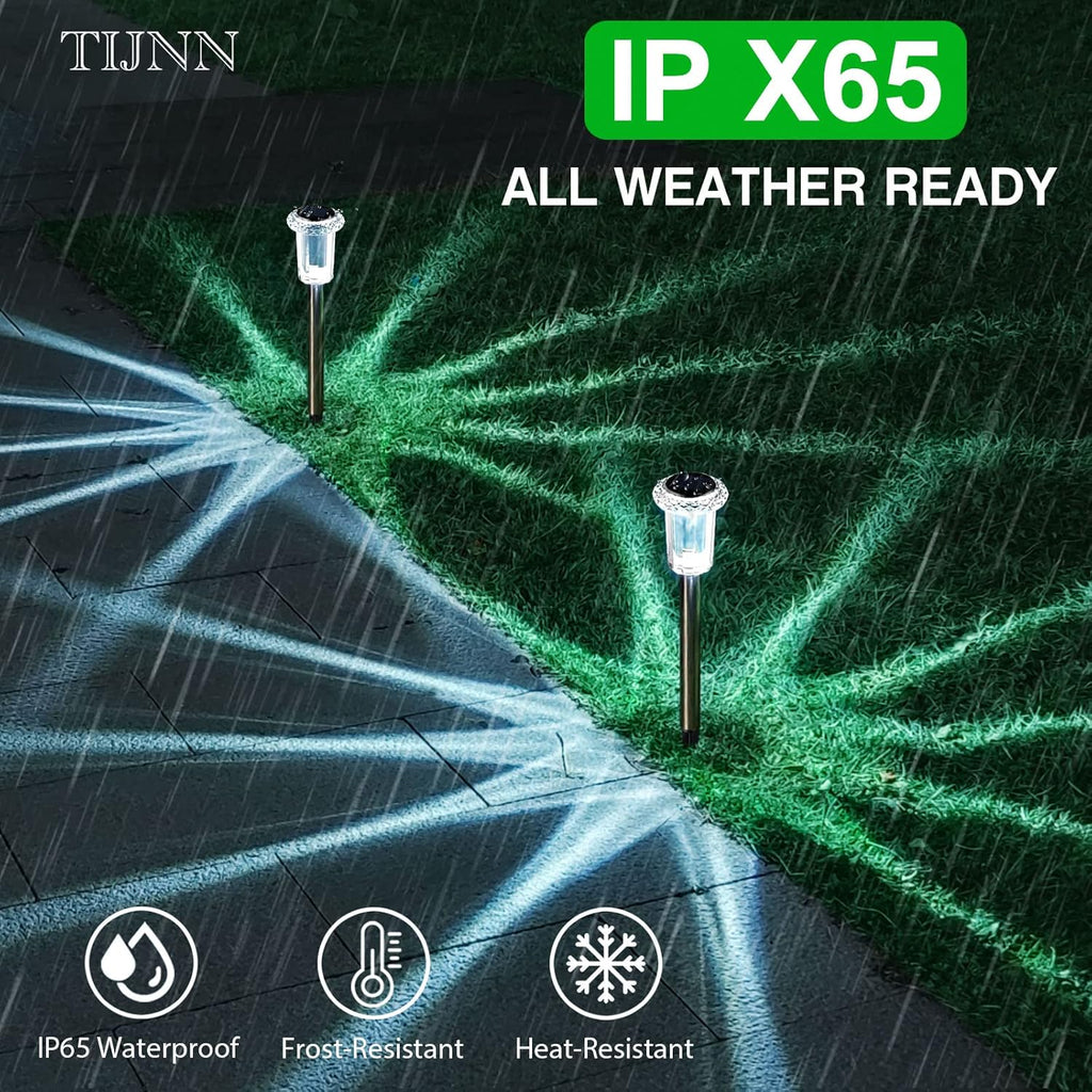 12 Packs Solar Sidewalk Lights Z103