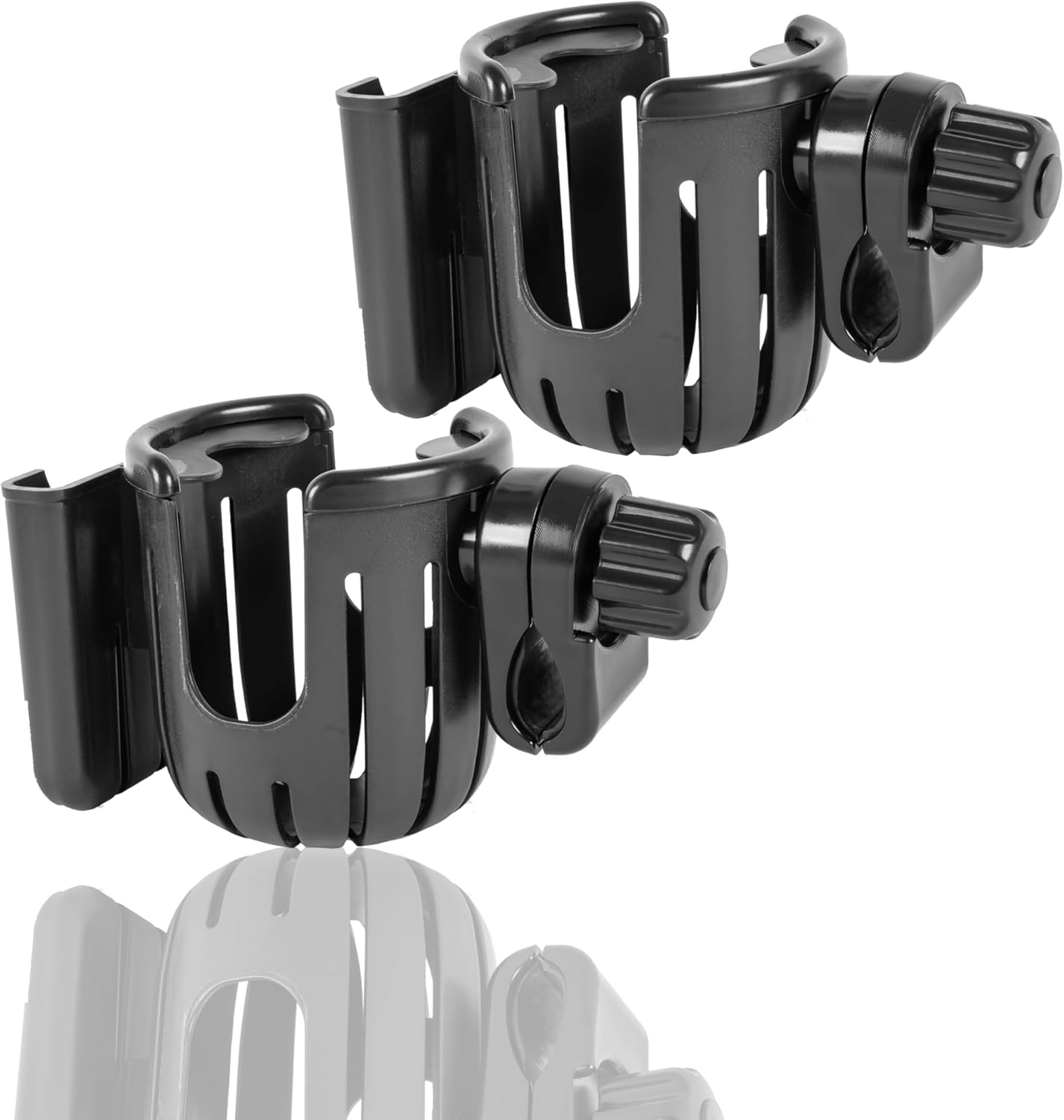 2 Packs Stroller Cup Holder with Phone Holder Q300581