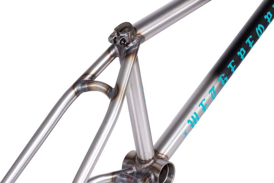 Matt Black/Raw Fade BMX Frame W679215