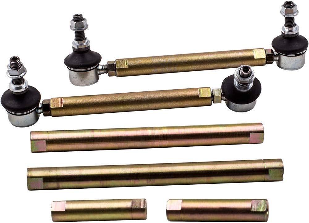 Heavy Duty Front Adjustable Sway Bar End Links Pack of 2 W88179
