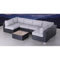 7 Piece Sectional Seating Group with Cushions K4978