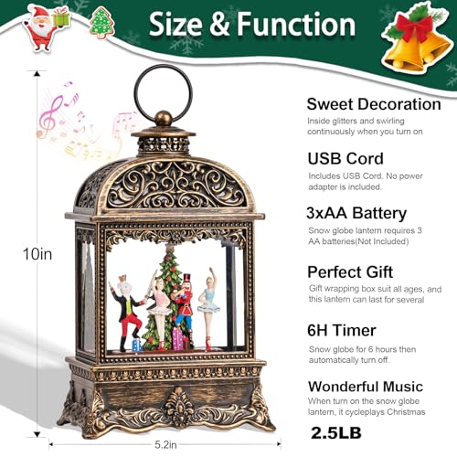 Snow Globe Music Box Q75895