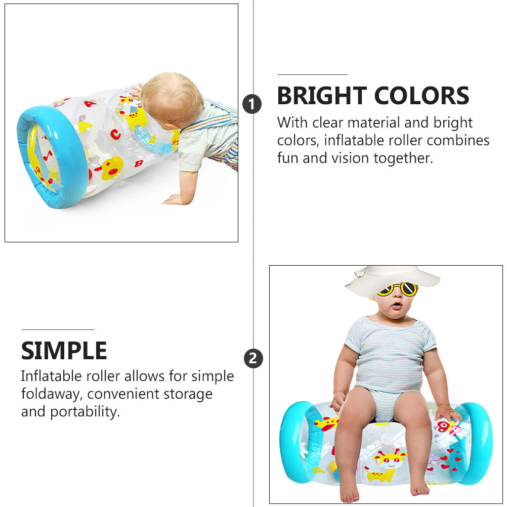 Colorful Inflatable Crawling Roll Ball Toy J694