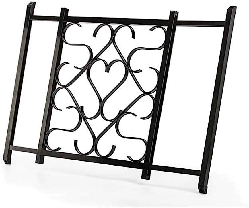 Adjustable Screen Door Grille - Black Y231