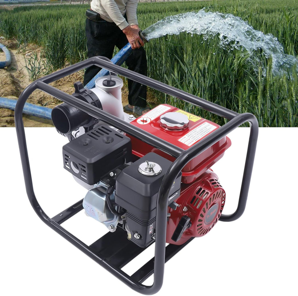 3" Gasoline Water Pump 60m3/H 7.5 Hp Self-Priming Semi-Trash Water Pump Y59447