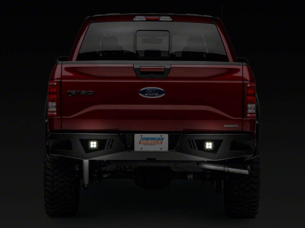HD Rear Bumper with LED Fog Lights Z282