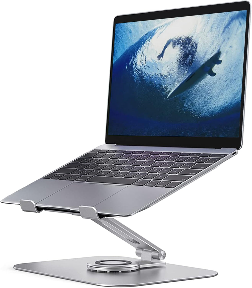 Silver Grey Aluminum Alloy Laptop Stand, Pack of 2 T475