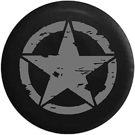 White Ink 33 in Spare Tire Cover L107