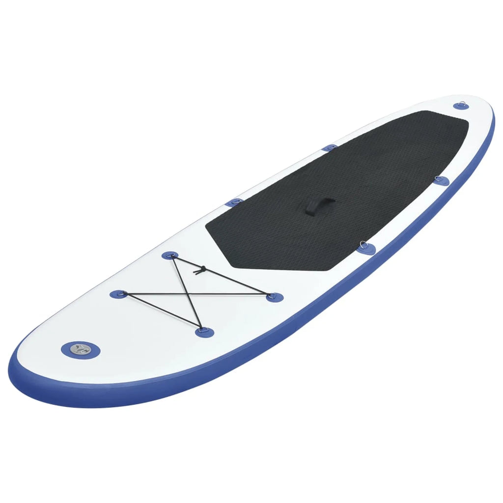 Blue and White Inflatable Paddleboard Set K4853