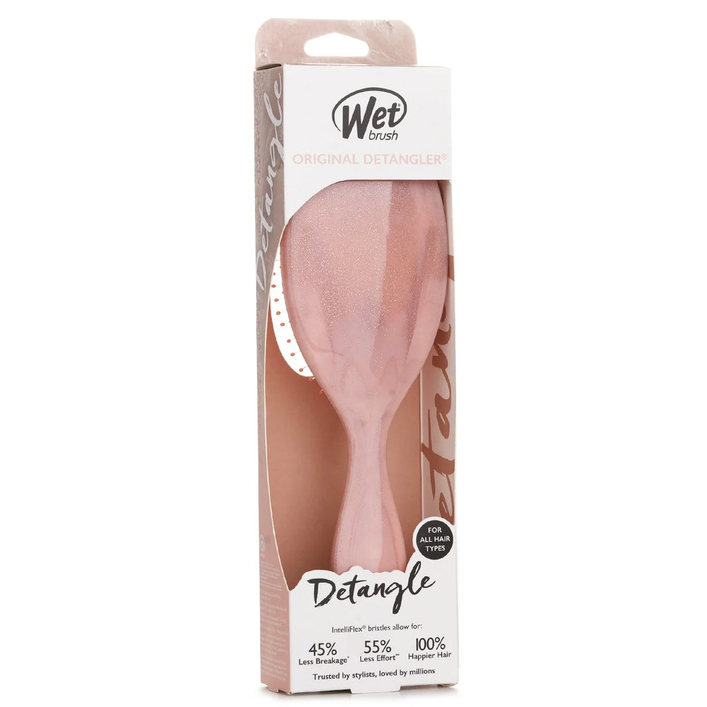 Coral Glitter Hair Brush K60096