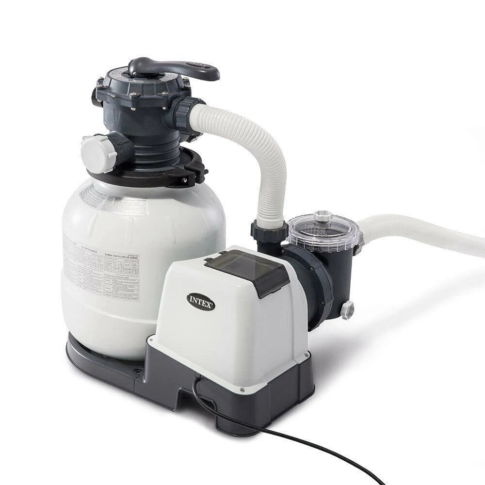 Above Ground Pool Sand Filter Pump with Automatic Timer O639