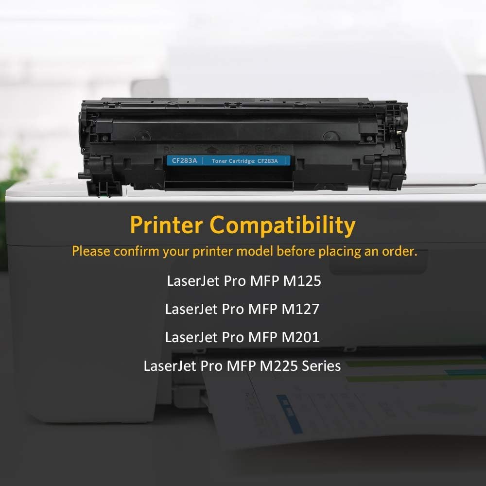 CF283A Toner Cartridge Black 4 Pack J2556