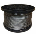 3/16 inch Stainless Steel Aircraft Cable Wire Rope Type 7x19 Type 316 (700 Feet) B33142