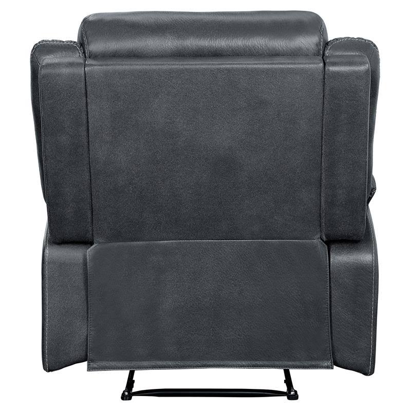 Dark Gray Lay Flat Reclining Chair S840352