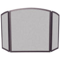 Bronze Wrought Iron Screen with Continuous Arch P362