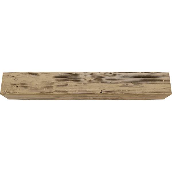 Sandblasted Faux Wood Fireplace Mantel P730