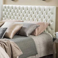 Ivory Tufted Headboard H378