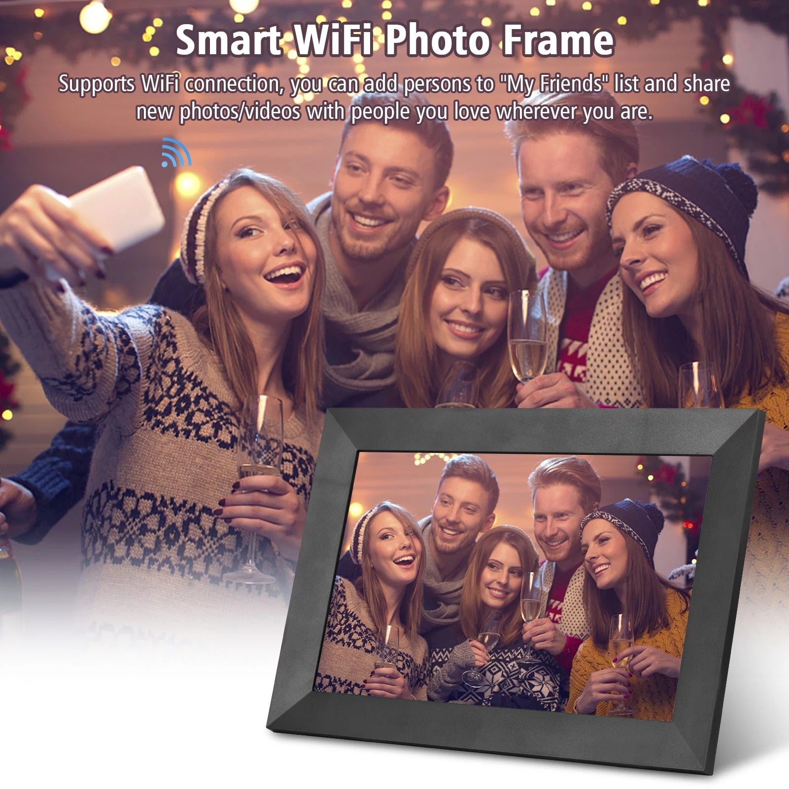 10.1 Inch Smart WiFi Digital Picture Frame S8539