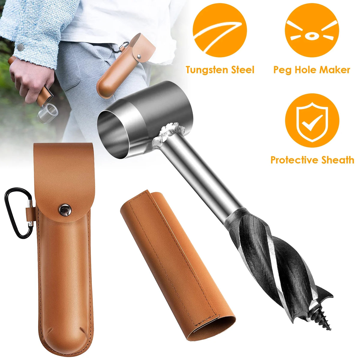 Bushcraft Hand Auger Wrench O9524