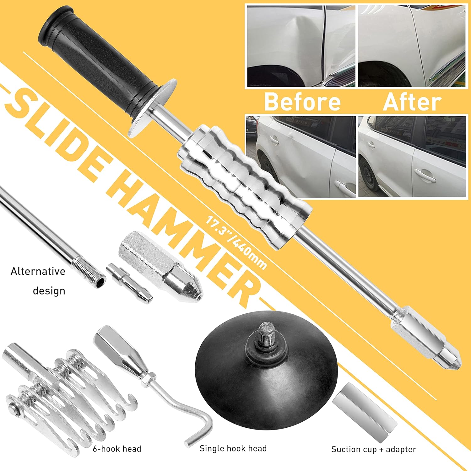 110V Stud Welder Dent Repair Kit with Welding Pins V830