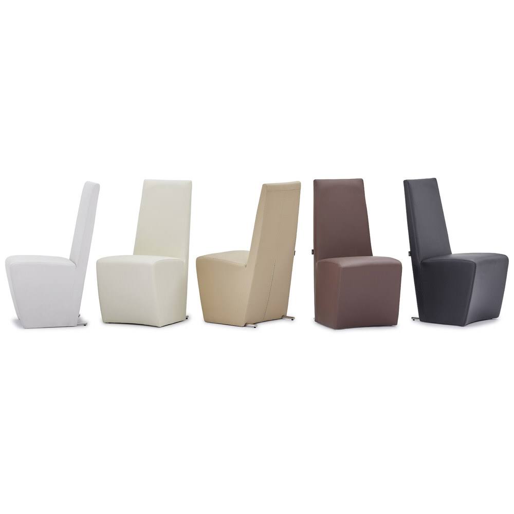 Brown High Back Modern Dining Chair J35594
