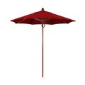 7.5 ft Patio Umbrella with Red Oak Fiberglass Pole Fiberglass Ribs B44078