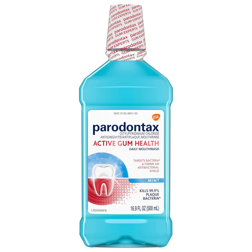 Mint Antiplaque Antigingivitis Mouthwash, 16.9 Fl Oz M2211