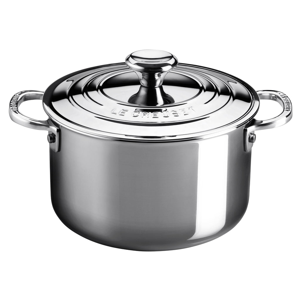 3 qt. Deep Casserole with Lid Stainless Steel W857