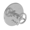 Balanced Pressure Tub & Shower Diverter Plate with Handle, Venetian Bronze X26528